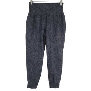 Athleta Salutation Textured Jogger Pants Small Dreamweaver Printed PT-1894